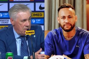 Ancelotti diz o que Neymar precisa fazer para ser convocado para a Copa do Mundo