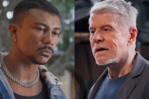 Três Graças: Bagdá conta para Kasper que Lucélia matou os próprios pais 