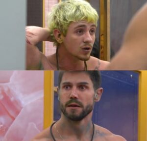 Madrugada do BBB26 teve briga por chuveiro e provocações: Quem pega o macho da melhor amiga é o quê?