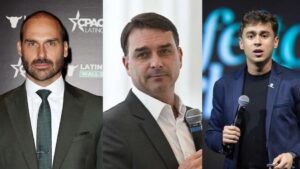 Após Eduardo Bolsonaro e Nikolas Ferreira discutirem nas redes, Flávio Bolsonaro pede união