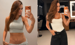 Bruna Biancardi exibe boa forma e surpreende ao compartilhar momento íntimo de Neymar