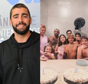 Após fala de Luana Piovani, Pedro Scooby reúne os filhos em festa surpresa para Dom