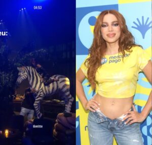Amigos de Anitta burlam regra e compartilham vídeos de festa da cantora; assista
