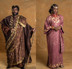 Érika Januza e Lázaro Ramos celebram estreia de A Nobreza do Amor, nova novela da TV Globo