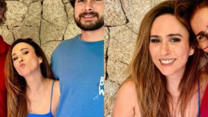 Aos 60 anos, sogra de Tatá Werneck compartilha foto rara ao lado da família e do filho Rafa Vitti