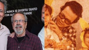 Aos 50 anos, ator encanta ao resgatar foto rara de Páscoa na infância ao lado do irmão famoso