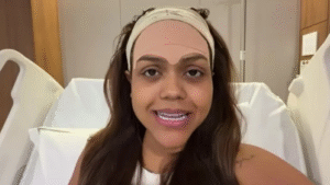 Aos 31, Camila Loures passa por nova cirurgia na testa dias após outro procedimento: ‘Tava nítida’