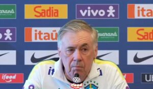 Ancelotti define Brasil contra a França, cobra equilíbrio e desabafa sobre Neymar