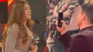 Cauã Reymond reage ao ver sua interação com Grazi Massafera