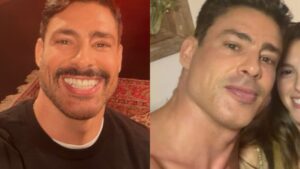 Parecidos? Aos 45 anos, Cauã Reymond exibe foto raríssima com os irmãos