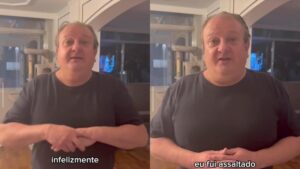 Érick Jacquin tem celular levado em ação brutal de gangue