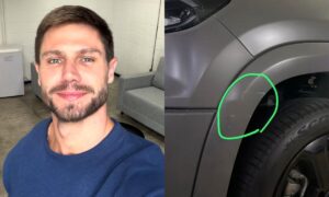 Jonas Sulzbach se pronuncia após sofrer acidente de carro e faz revelação