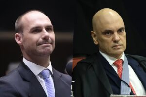 Eduardo Bolsonaro ataca Moraes e diz: “Tem fetiche comigo”
