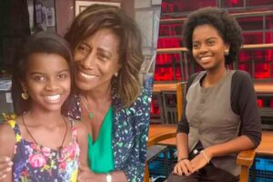 Lembra dela? ‘Mini Glória Maria’ consegue estágio no “Altas Horas”