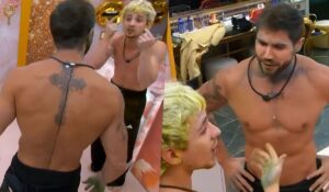 No BBB 26, Juliano parte pra cima de Jonas e dispara: “Otário!”