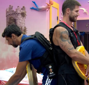 Líder da semana, Cowboy cumpre Monstro com Jonas no BBB26 após castigo de Leandro