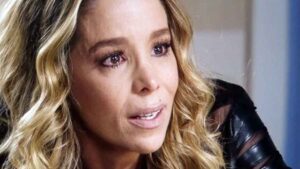 Danielle Winits emociona ao se despedir de companheiro em novela: ‘Éramos felizes’