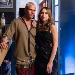 Lucélia (Daphne Bozaski) e Vandilson (Vinícius Teixeira)