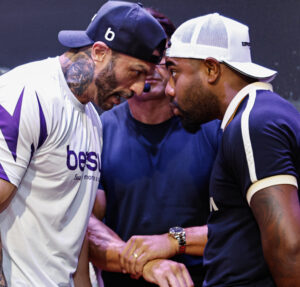 Kleber Bambam e Davi Brito entram em confronto durante coletiva de evento de luta