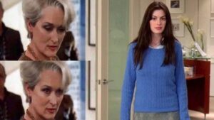 Meryl Streep usa suéter que Miranda “condenou” em O Diabo Veste Prada