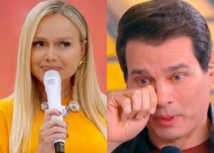 Eliana quebra silêncio após provocação do Celso Portiolli no Domingo Legal