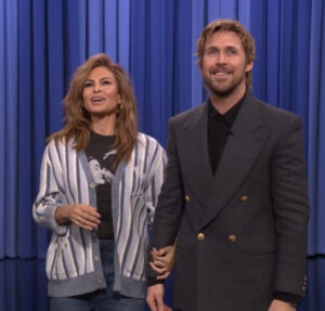 Discretos, Ryan Gosling e Eva Mendes fazem primeira aparição juntos após mais de uma década