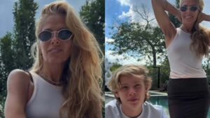 Filho de Adriane Galisteu chama a atenção ao falar do trabalho da famosa: ‘Sobrou’