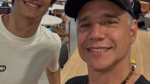 Márcio Garcia divide momento ‘simples’ e especial com o filho mais velho: ‘É importante’