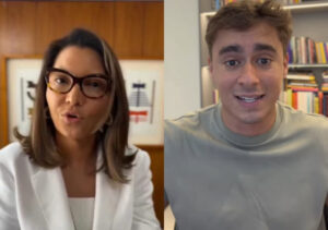 Janja se pronuncia após ser chamada de “sonsa” por Nikolas Ferreira; veja