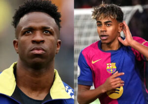 Vini Jr. comenta caso com Lamine Yamal e cobra posicionamento do jogador sobre racismo