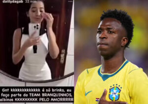 Ex-colaboradora do Detran é condenada a mais de 4 anos de prisão por racismo contra Vini Jr.