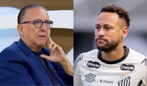 Neymar comete erros e Galvão Bueno rasga o verbo: “desnecessário”