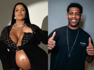 Grávida, influenciadora é processada e impedida de citar nome de ex-jogador sob pena de multa