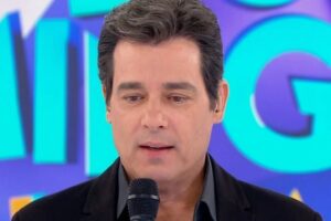 Celso Portiolli é flagrado com a mão na “perereca” de convidada ao vivo no SBT e caso gera repercussão