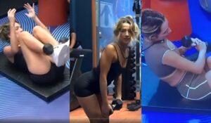 Samira viraliza ao fazer treino diferentão na academia do BBB 26