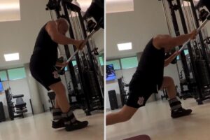 Janja compartilha live de Lula malhando e garante: “Não tem IA”