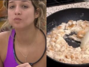 Comeria? Samira faz estrogonofe de pão e rapadura e assusta web; VEJA VÍDEO!