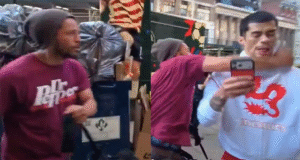 Vídeo: influenciador red pill é agredido e jogado no chão durante live em Nova York