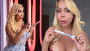 Aos 38 anos, influenciadora termina namoro após namorado ter mau hálito com caneta emagrecedora