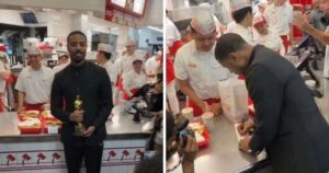 Algoz de Wagner Moura, Michael B. Jordan causa alvoroço ao celebrar vitória do Oscar em fast food
