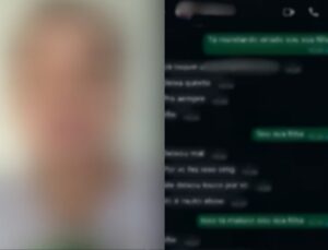 Jovem descobre que foi estuprada pelo próprio pai após receber mensagens sobre o crime; VEJA PRINTS