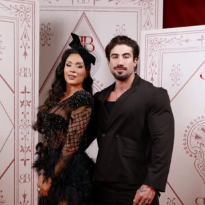 Juju Salimeni e Diogo Basaglia