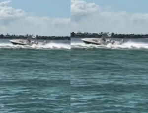 Mulher morre após ser atingida por lancha desgovernada; VEJA vídeo