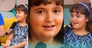 Neta mais nova do cantor Roberto Carlos canta pela 1ª vez na TV; assista