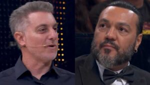Climão? Luciano Huck deixa Belo sem reação no Domingão e cantor rebate: “Eu sabia que você ia fazer isso”