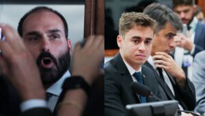 Eduardo ignora pedido de paz e volta a detonar Nikolas Ferreira: “Adversário de Bolsonaro”