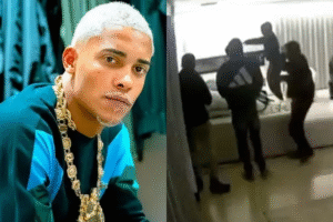 Veja o momento em que mansão de MC Poze é invadida por bandidos; vídeo