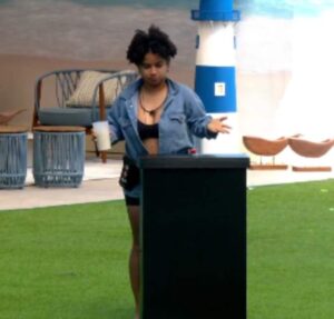 Milena aperta Botão Misterioso no BBB26