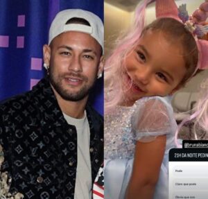 Neymar Jr. mostra Mavie fazendo charminho para pedido especial: Posso pepete?