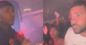 Rapper Orochi se envolve em briga com influenciador durante show no Rio e é contido por seguranças; veja